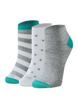 Kit 3 pares de Meias Cano Curto She 286.03 - SHE