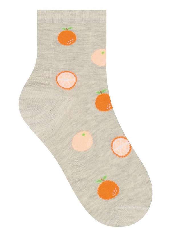 Selene - Kit 3 pares de Meias Cano Médio Selene 7740-001 999-Marinho-Mescla-Branco 3