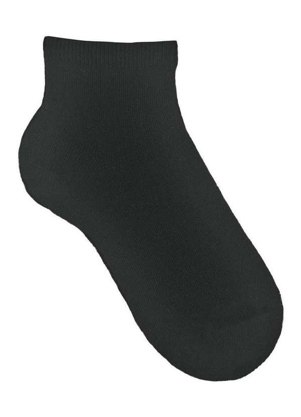 Trifil - Kit 3 pares de Meias Cano Médio Trifil 6024 0002-Branco-Preto-Mescla 3