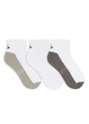 Kit com 3 Meias Esportivas Cano Curto Selene 4310-001 - SELENE