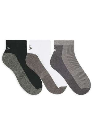 Kit com 3 Meias Esportivas Cano Curto Selene 4310-001 - SELENE