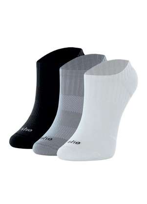 Kit 3 pares de Meias Invisível She 287.01 - SHE