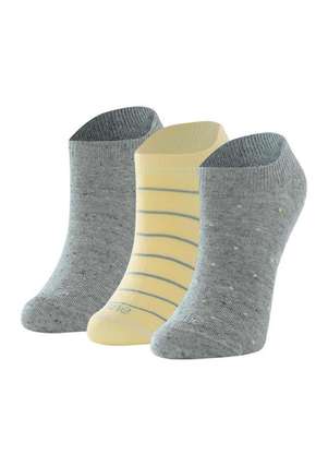 Kit 3 pares de Meias Invisível She 287.02 - SHE