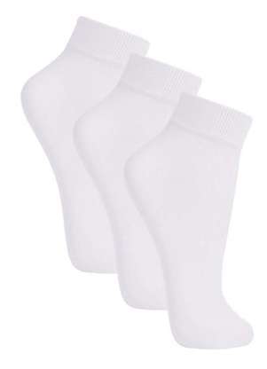 Lupo - Kit 3 pares de Meias Soquete Fio 20 Loba 5530-001 - LUPO