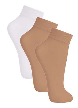 Lupo - Kit 3 pares de Meias Soquete Fio 20 Loba 5530-001 - LUPO