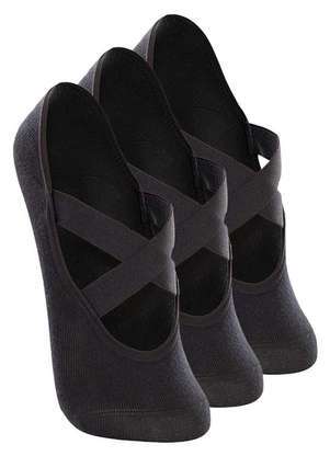 Kit 3 pares de Sapatilhas Antiderrapante Pilates Lupo 4942-006 - LUPO