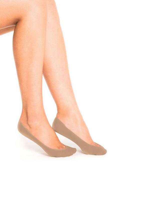 Trifil - Kit 3 pares de Sapatilhas Fio 70 Trifil 6136 Natural-Preto 2