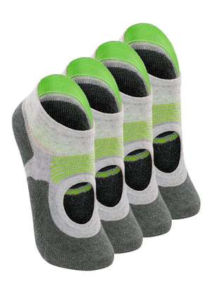 Kit 4 pares de Sapatilhas Antiderrapante Pilates Lupo 3286-002 - LUPO