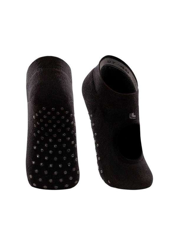 Lupo - Kit 4 pares de Sapatilhas Antiderrapante Pilates Lupo 3286-003 Preto 3