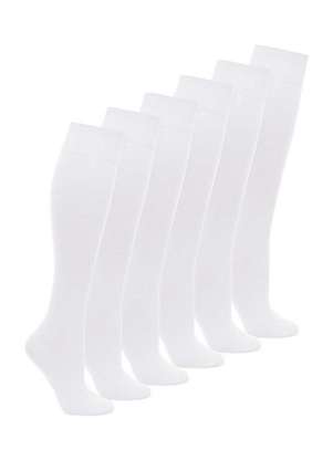 Lupo - Kit 6 pares de Meias 3/4 Fio 40 Opaca Loba 5550-001 - LUPO