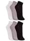 Trifil - Kit 6 pares de Meias Esportiva Cano Curto Trifil 8004 Branco - variação: Branco-Mescla-Preto