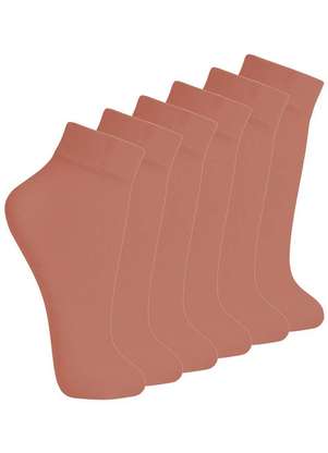 Kit 6 pares de Meias Fio 40 Opaca Lupo 5531-001 - LUPO