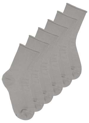 Kit 6 pares de Meias sem Punho Cano Médio Lupo 4421-001 - LUPO