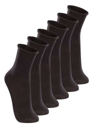 Kit 6 pares de Meias sem Punho Cano Médio Lupo 4421-001 - LUPO