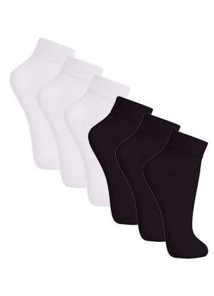 Lupo - Kit 6 pares de Meias Soquete Fio 20 Loba 5530-001 - LUPO