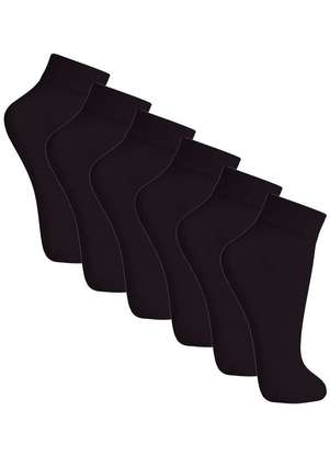 Lupo - Kit 6 pares de Meias Soquete Fio 20 Loba 5530-001 - LUPO