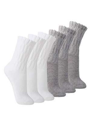 Kit com 6 pares de Meias Aeróbica Lupo 4810-003 - LUPO