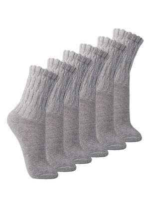 Kit com 6 pares de Meias Aeróbica Lupo 4810-003 - LUPO