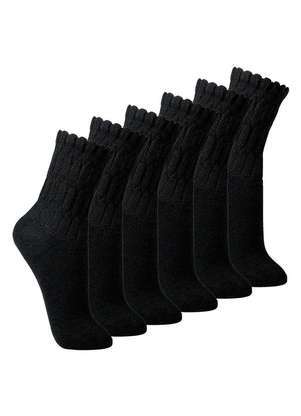 Kit com 6 pares de Meias Aeróbica Lupo 4810-003 - LUPO