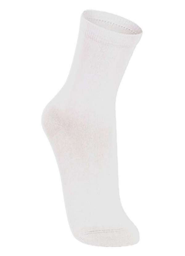 Lupo - Kit com 6 pares de Meias Cano Longo Lupo 4575-088 Branco-Cinza 2