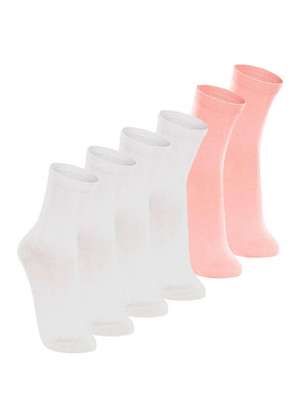 Kit com 6 pares de Meias Cano Longo Lupo 4575-088 - LUPO