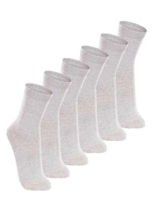 Kit com 6 pares de Meias Cano Longo Lupo 4575-088 - LUPO