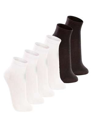 Kit com 6 pares de Meias Cano Médio Lupo 4200-088 - LUPO