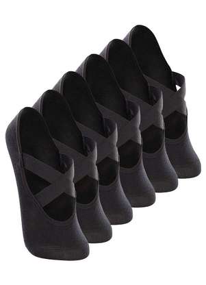 Kit 6 pares de Sapatilhas Antiderrapante Pilates Lupo 4942-006 - LUPO
