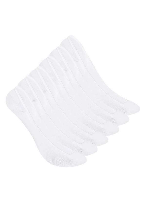 Selene - Kit 6 pares de Sapatilhas Selene 7340-003 Branco