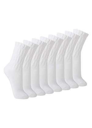 Kit com 8 pares de Meias Aeróbica Lupo 4810-003 - LUPO