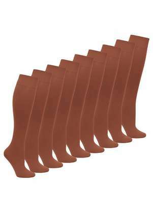 Lupo - Kit 9 pares de Meias 3/4 Fio 40 Opaca Loba 5550-001 - LUPO