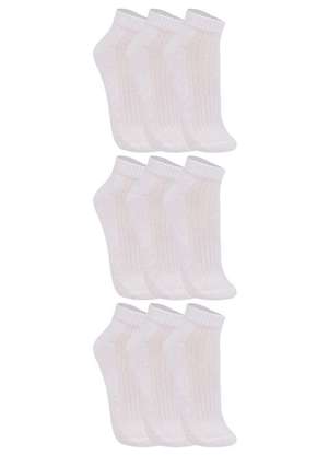 Kit 9 pares de Meias Esportiva Cano Curto Trifil 8004 - TRIFIL