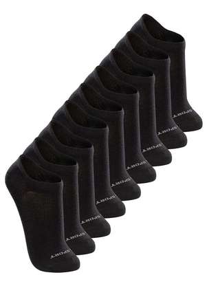 Kit 9 pares de Meias Esportiva Invisível Lupo 3170-089 - LUPO