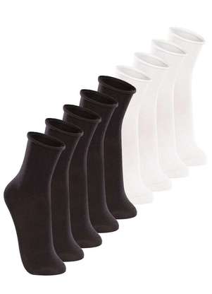 Kit 9 pares de Meias sem Punho Cano Médio Lupo 4421-001 - LUPO