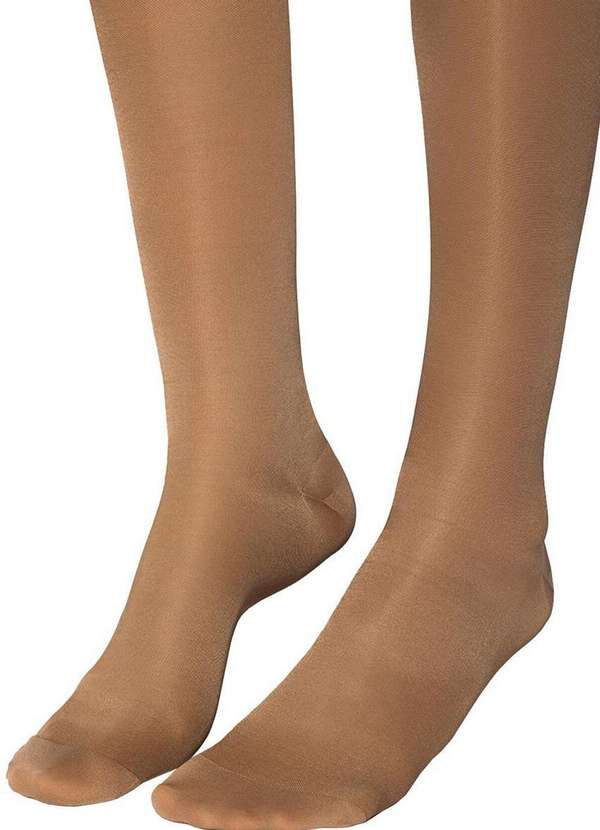 Lupo - Meia 3/4 Alta Compressão com Ponteira Loba 59900-002 6540-Pó-De-Arroz 2