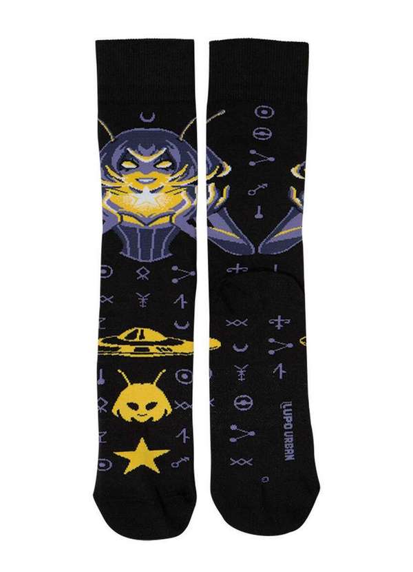 Lupo - Meia Alienita Lupo 16905-110 9990-Preto 2