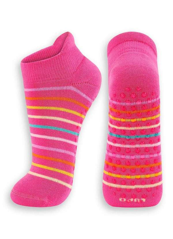 Lupo - Meia Antiderrapante Cano Curto Lupo 4943-010 5180-Rosa