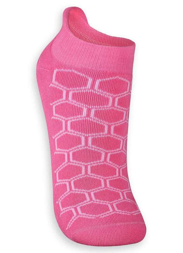 Lupo - Meia Antiderrapante Cano Curto Lupo 4943-012 5180-Rosa 2