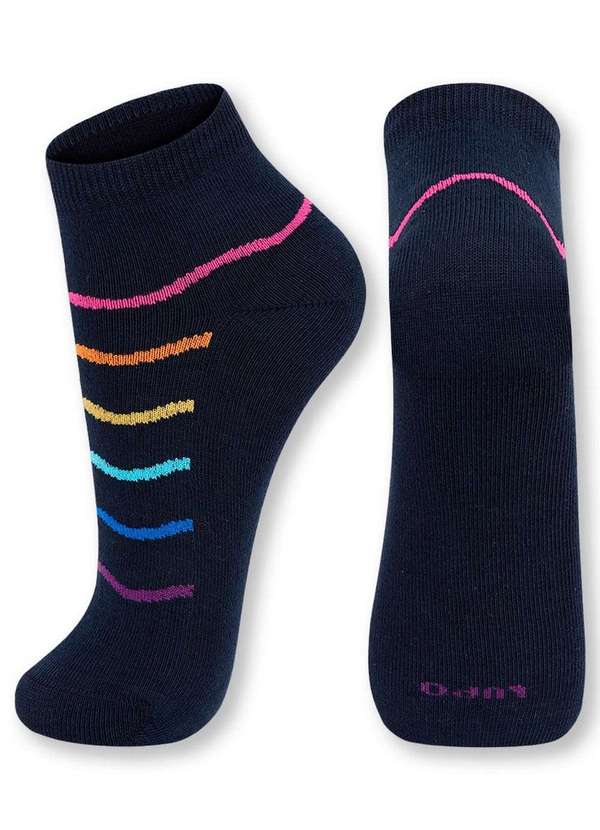 Lupo - Meia Cano Curto Lupo 4535-315 2800-Marinho