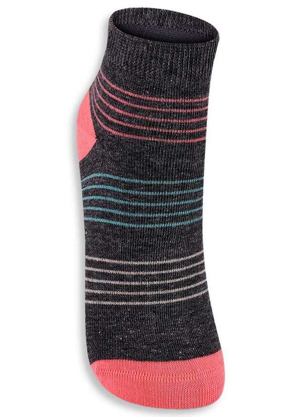 Lupo - Meia Cano Curto Lupo 4535-316 8300-Cinza-Chumbo 2