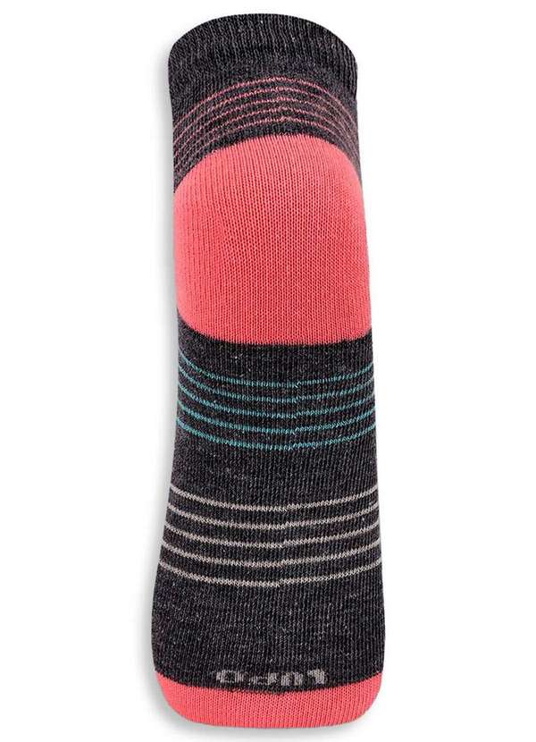 Lupo - Meia Cano Curto Lupo 4535-316 8300-Cinza-Chumbo 4