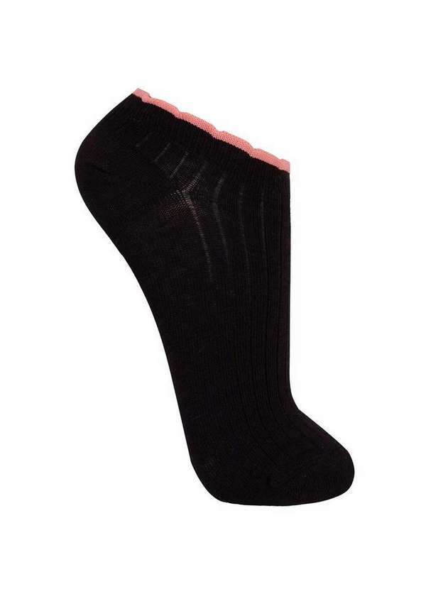 Trifil - Meia Cano Curto Trifil 7046 9991-Preto