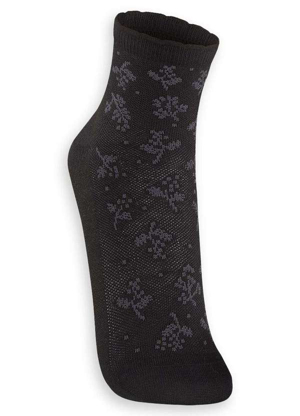 Lupo - Meia Cano Médio Lupo 4570-366 9990-Preto 2