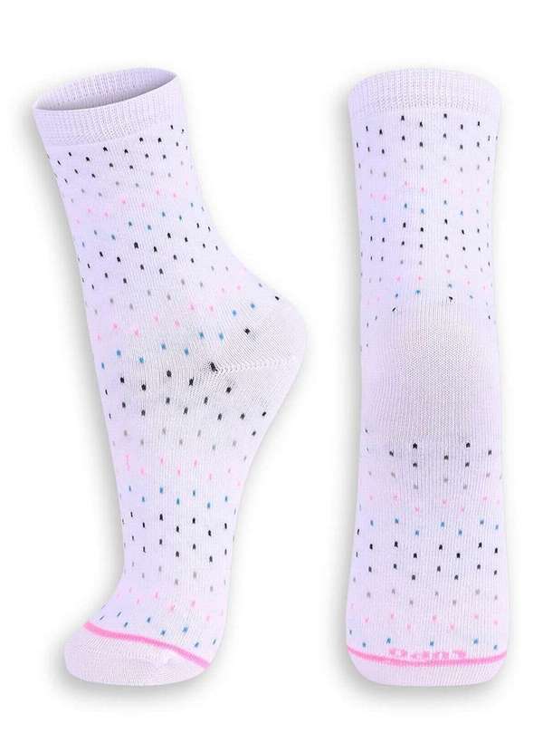 Lupo - Meia Cano Médio Lupo 4580-025 1120-Branca