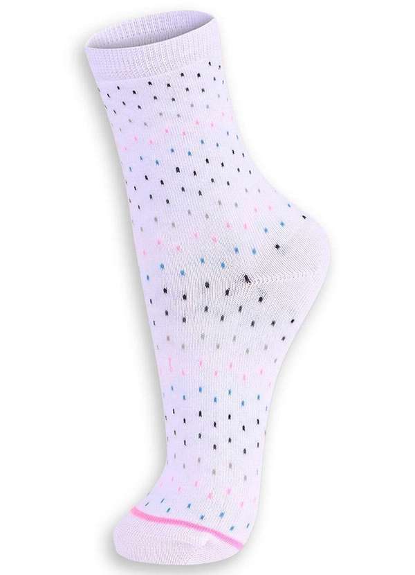 Lupo - Meia Cano Médio Lupo 4580-025 1120-Branca 3