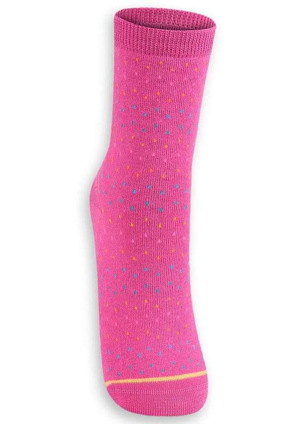 Lupo - Meia Cano Médio Lupo 4580-025 5500-Lilás 2