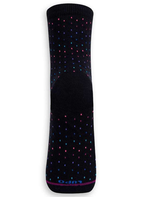 Lupo - Meia Cano Médio Lupo 4580-025 9990-Preta 4