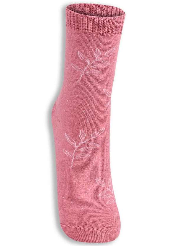 Lupo - Meia Cano Médio Lupo 4580-026 5285-Malva 2