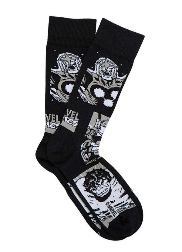 Lupo - Meia Classic Avengers Lupo 16908-015 9990-Preto