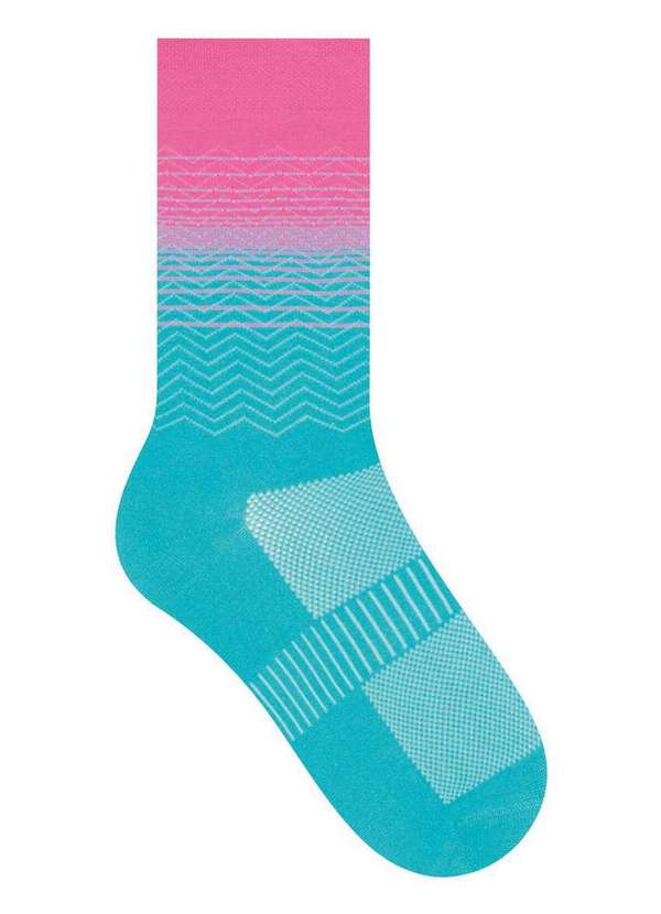 Selene - Meia Corrida Selene 4965-001 502-Pink-Fluor-Jade